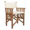 Whitecap Hemingway Director's Chair with Cream Cushion Seat 61053 - alternate 1